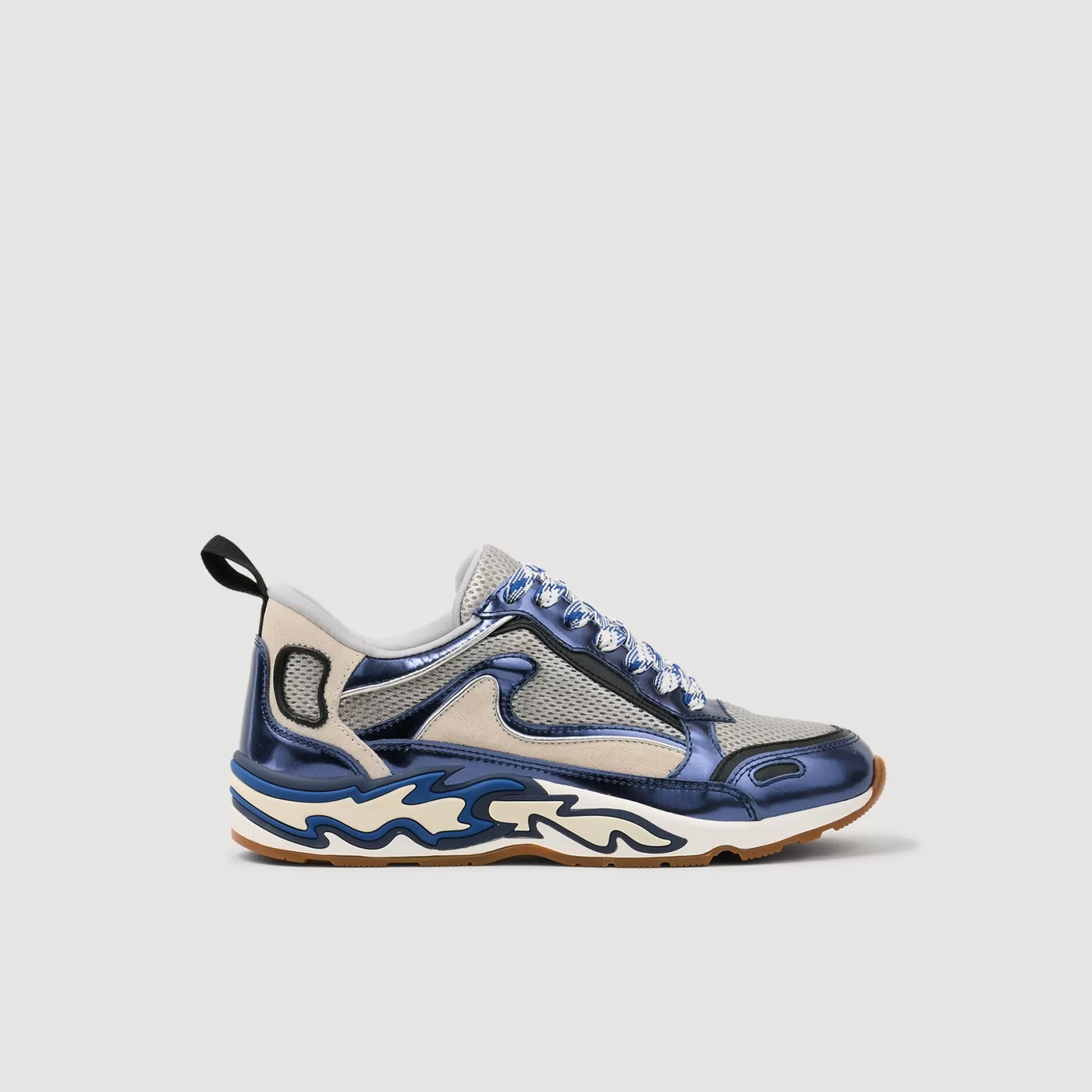 Sneakers>Sandro Flame-Sneakers Blau