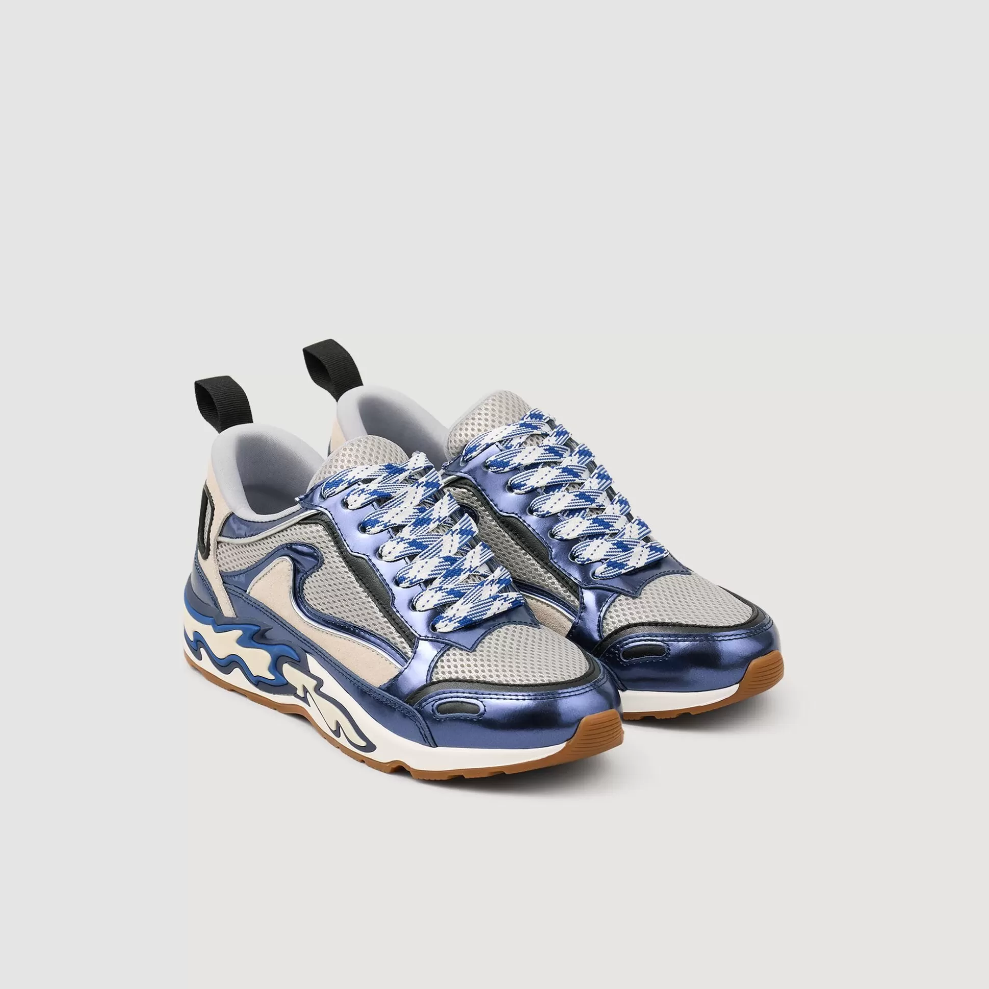 Sneakers>Sandro Flame-Sneakers Blau