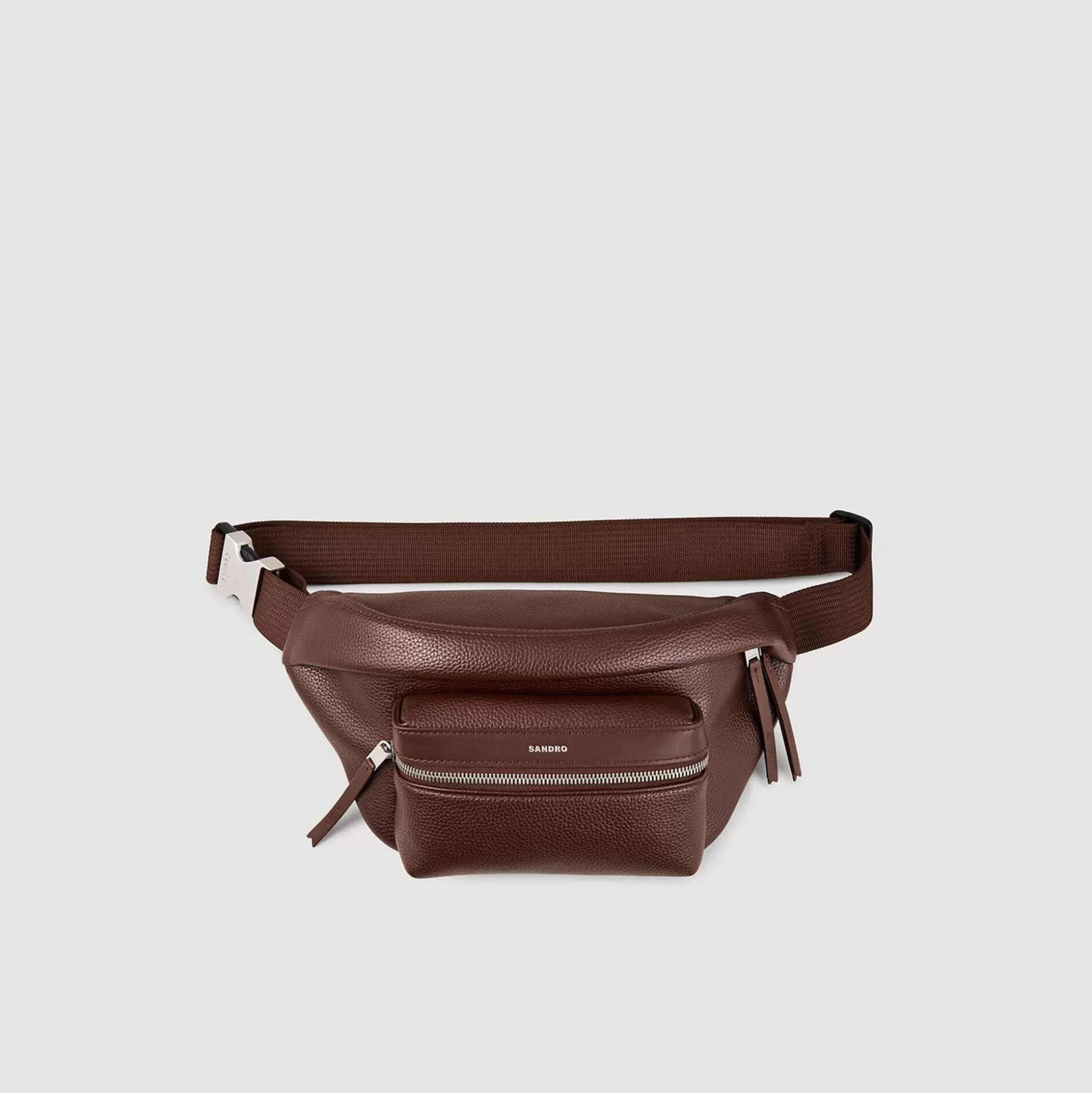 Minitaschen>Sandro Gürteltasche Dunkel-Braun