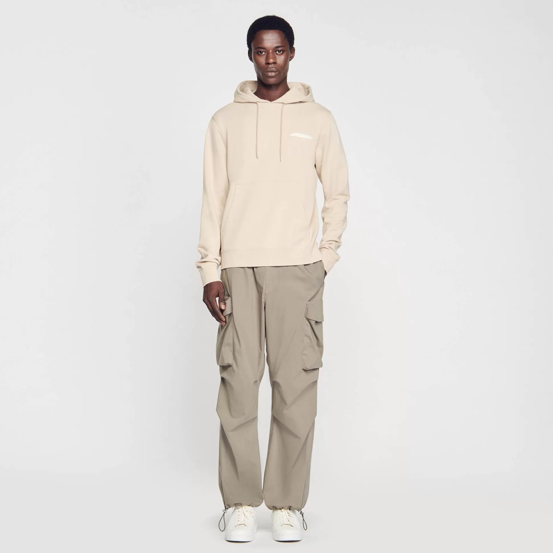 Sweatshirts & Jogging>Sandro Hoodie Mit Kapuze Beige