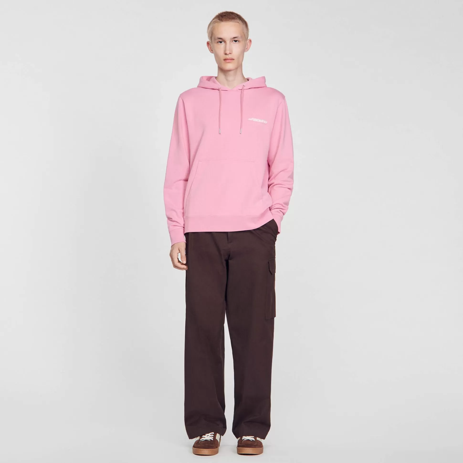 Sweatshirts & Jogging>Sandro Hoodie Mit Kapuze Rosa