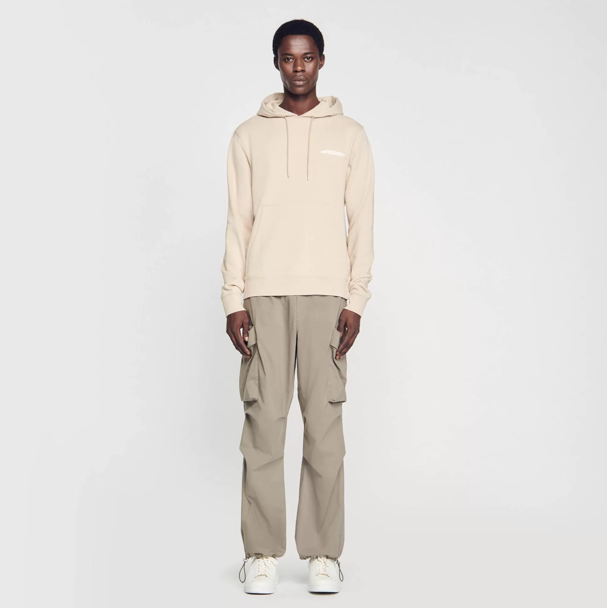 Sweatshirts & Jogging>Sandro Hoodie Mit Kapuze Beige