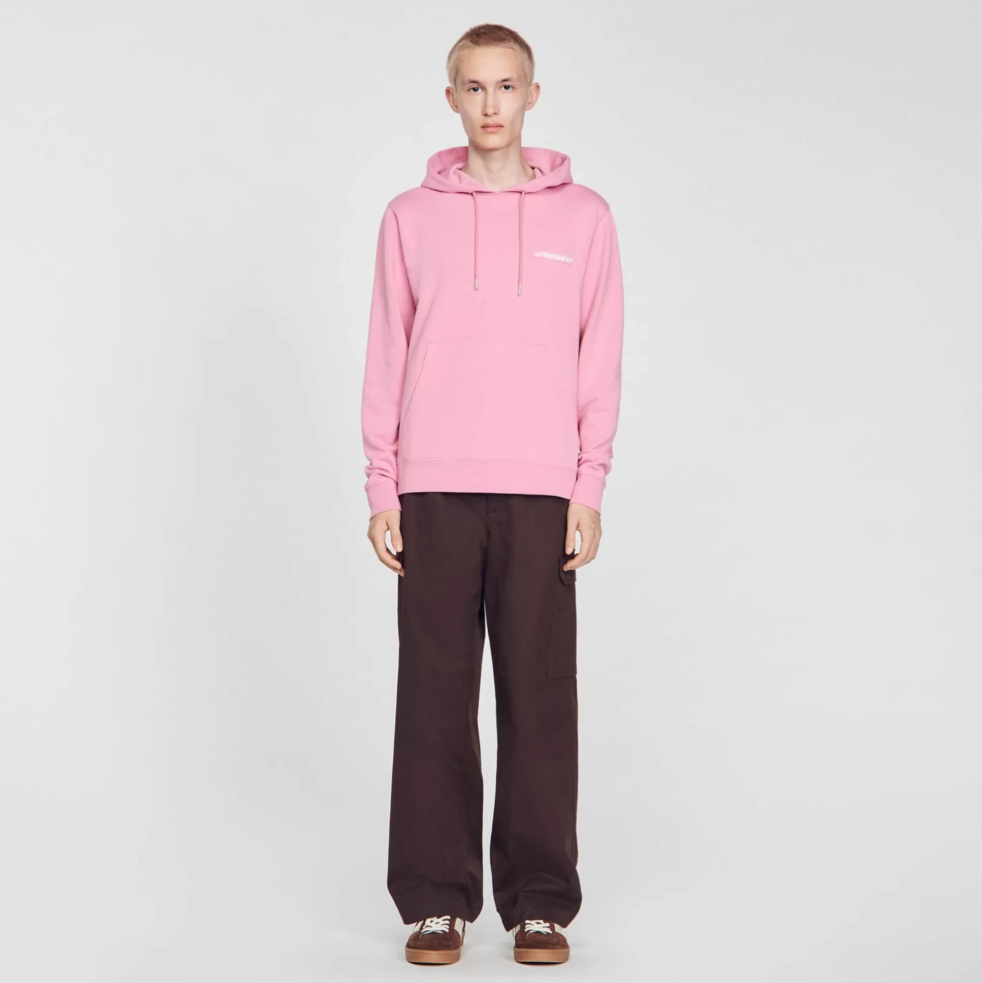 Sweatshirts & Jogging>Sandro Hoodie Mit Kapuze Rosa