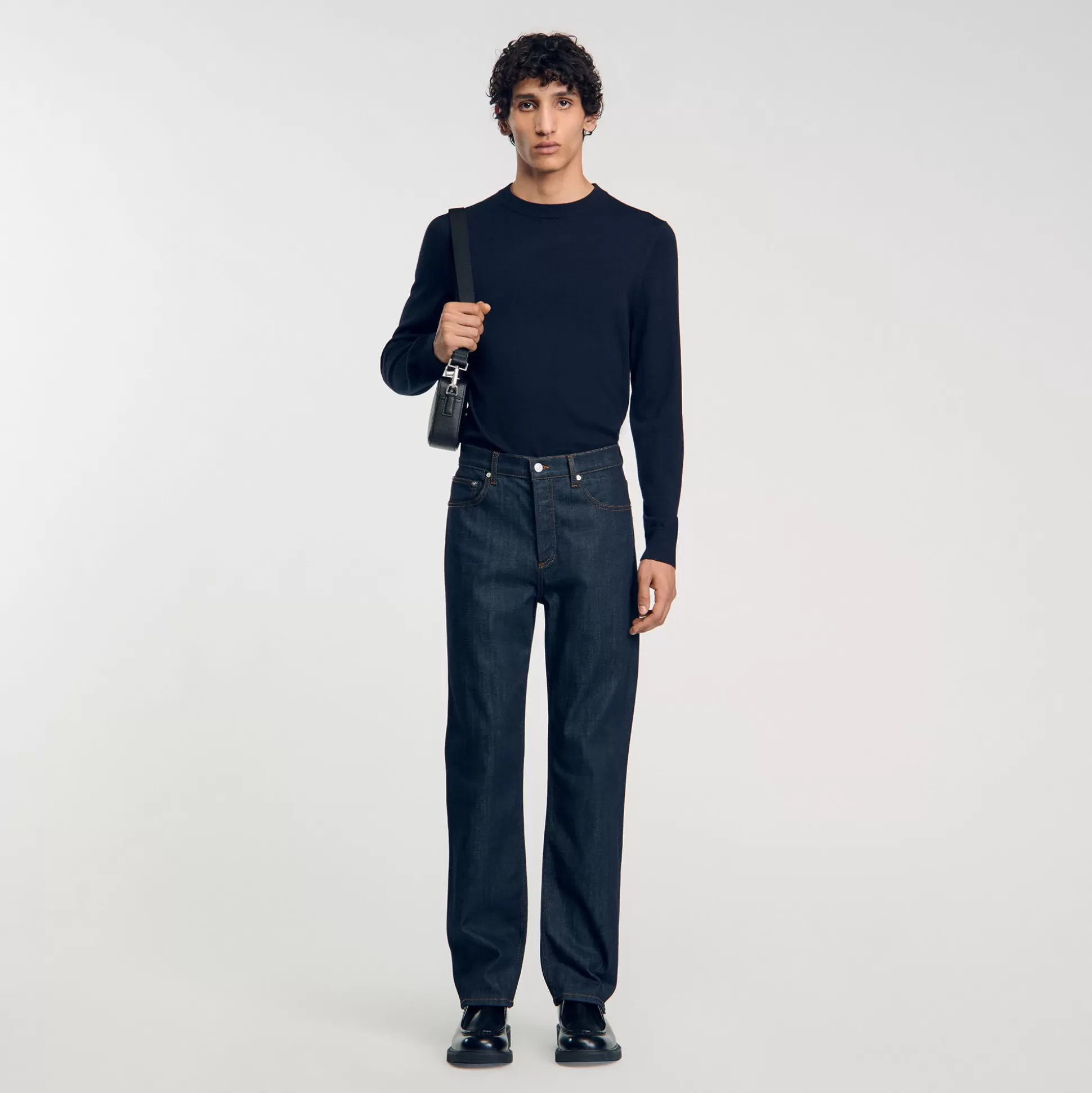 Jeans>Sandro Regular Fit Jeans Brut-Denim