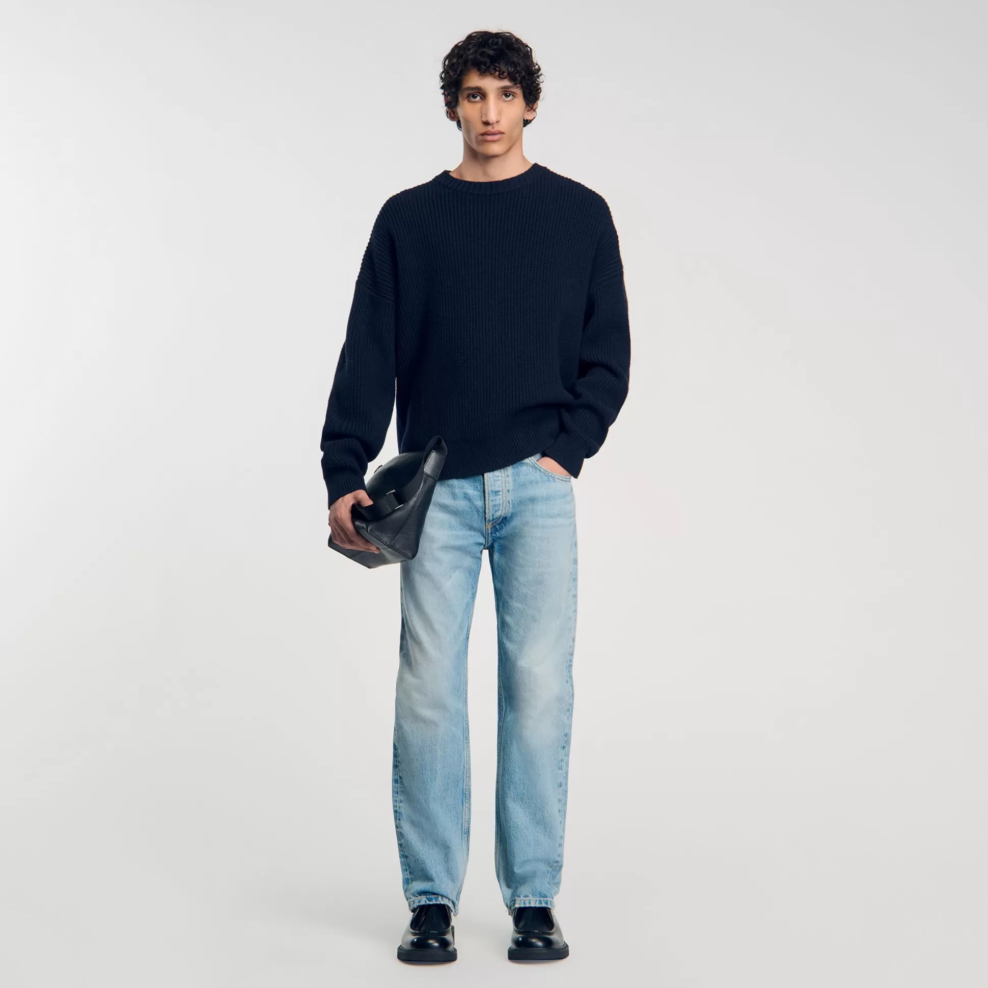 Jeans>Sandro Regular Fit Jeans denim