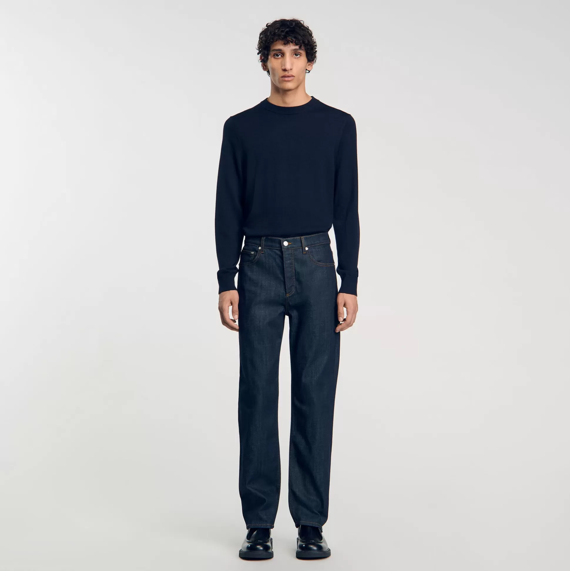 Jeans>Sandro Regular Fit Jeans Brut-Denim