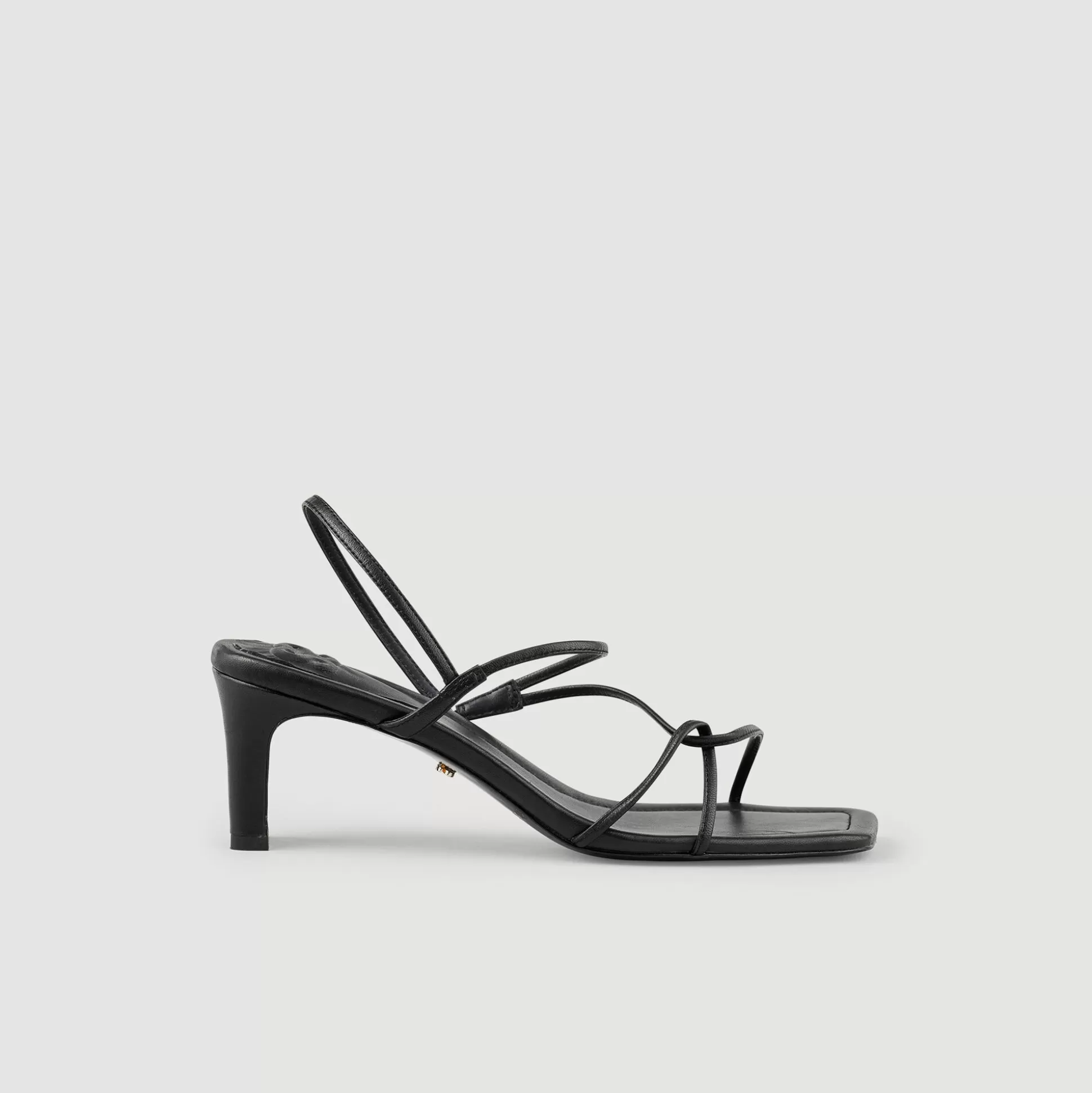 Sandalen Mit Absätzen | Absatzsandalen>Sandro Sandalen Mit Riemchen Schwarz