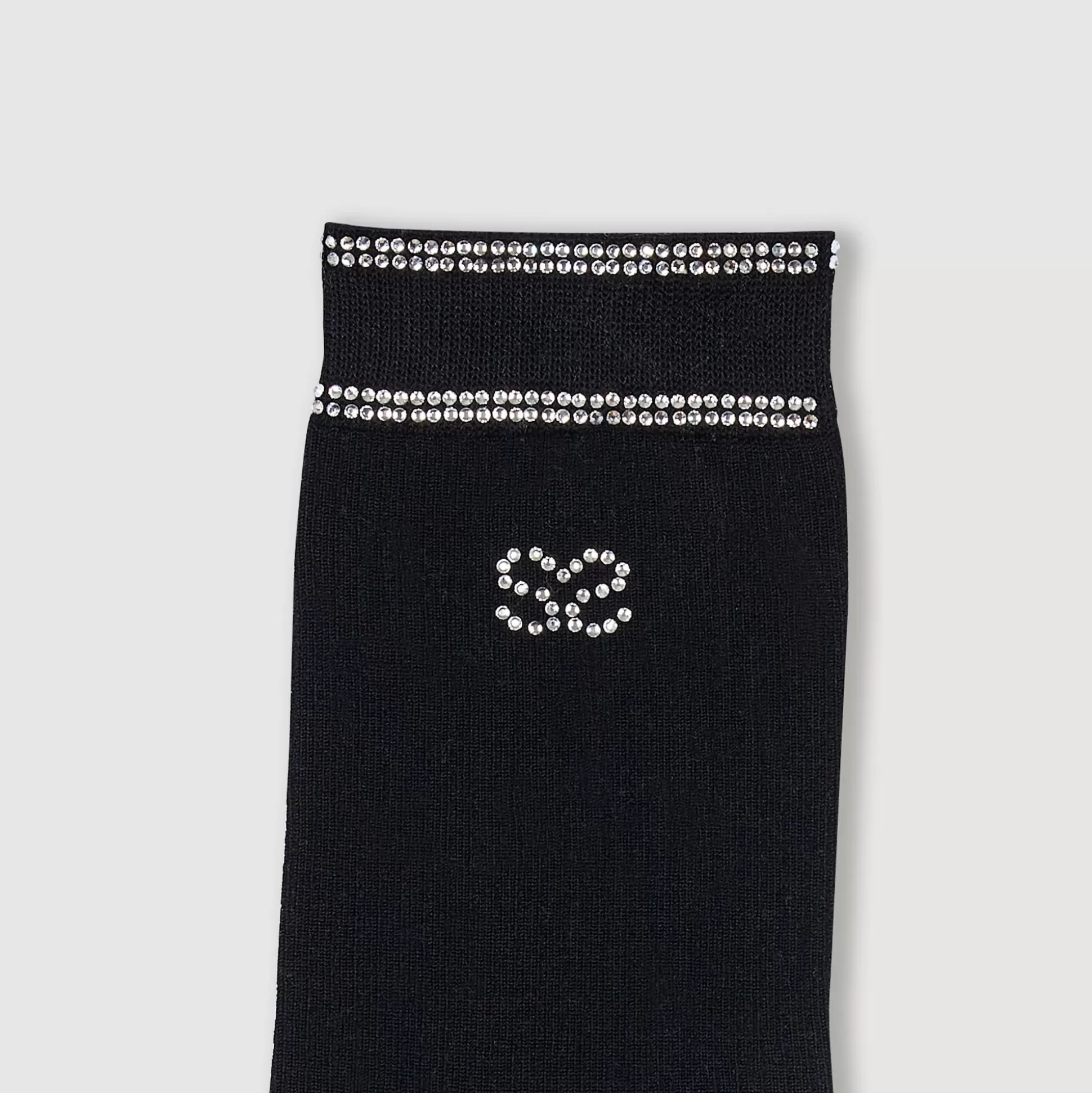 Socken>Sandro Socken Mit Strass-Verzierung Schwarz