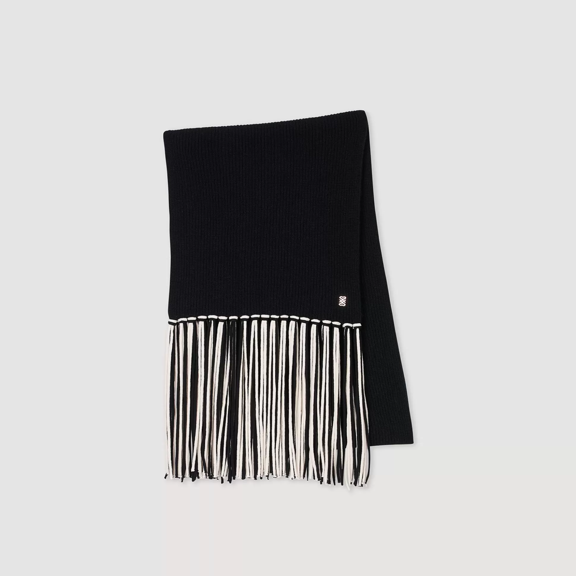 Scarves>Sandro Strickschal Schwarz