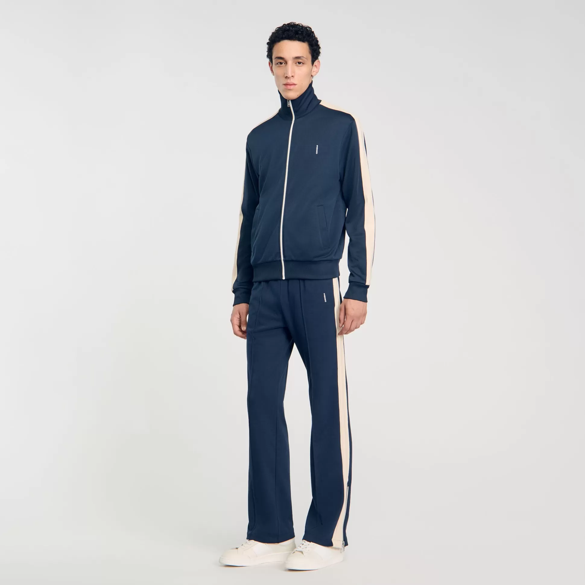 Sweatshirts & Jogging>Sandro Trainingsjacke Midnight Blue