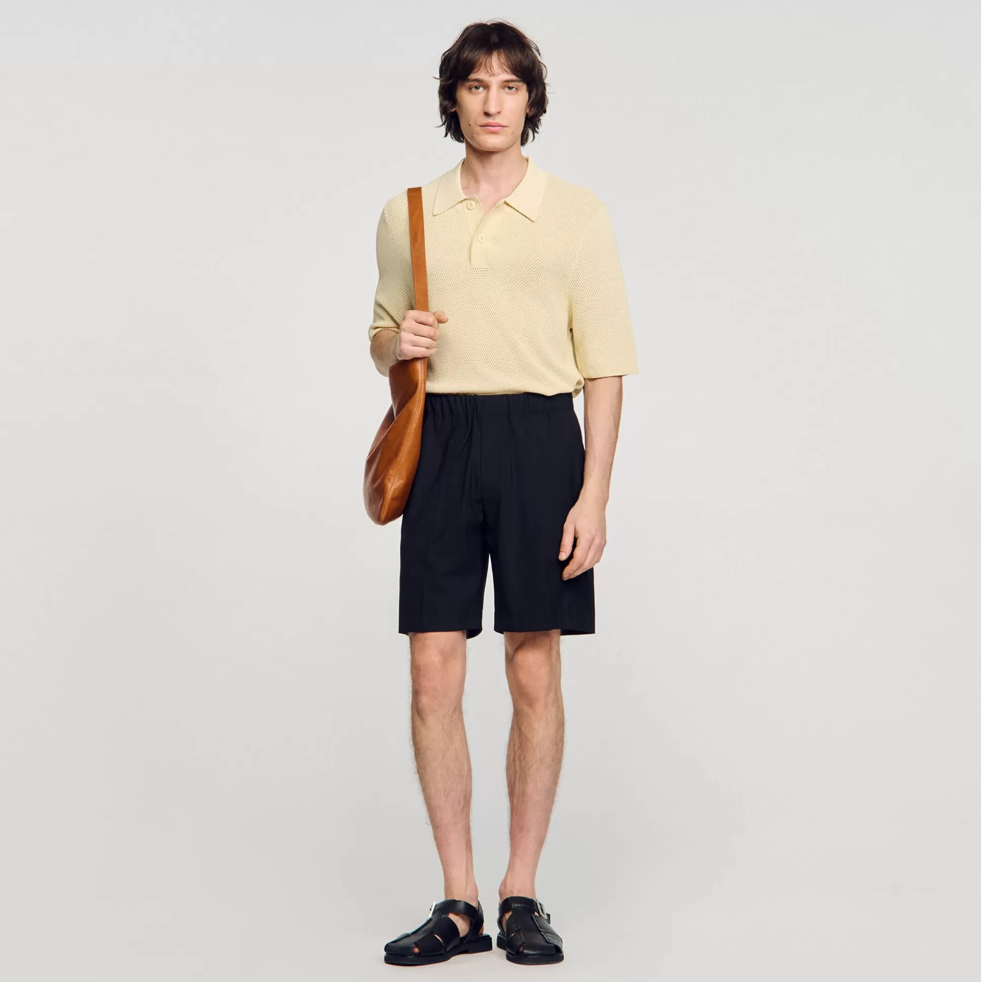 Hosen & Shorts>Sandro Weite Shorts Schwarz